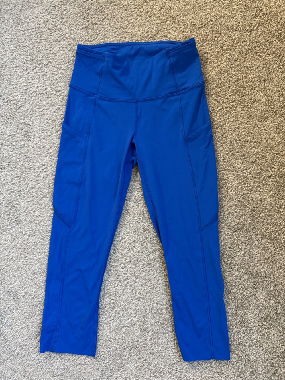 lululemon athletica Electric Blue Performance Leggings